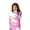 Sanrio Hello Kitty Hello Hugs Silk Touch Throw Blanket 40X50 inches and Hugger Set, 11 inches